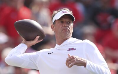 Is Lane Kiffin not going to be available for a program like Florida if he makes the Playoff?