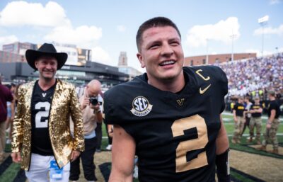Vanderbilt QB Diego Pavia.
