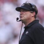 Georgia coach Kirby Smart.