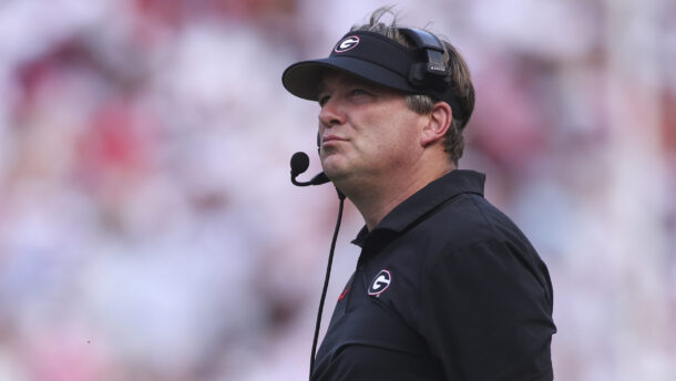 Georgia coach Kirby Smart.