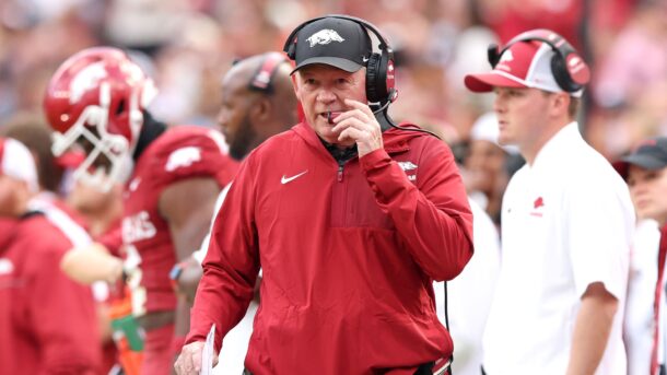 Former Arkansas interim head coach Bobby Petrino