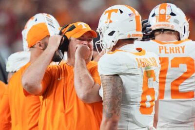 Josh Heupel vs. Alabama.
