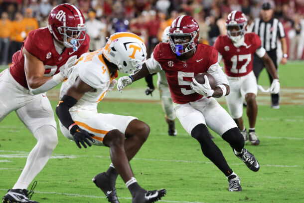 Alabama football beat Tennessee.
