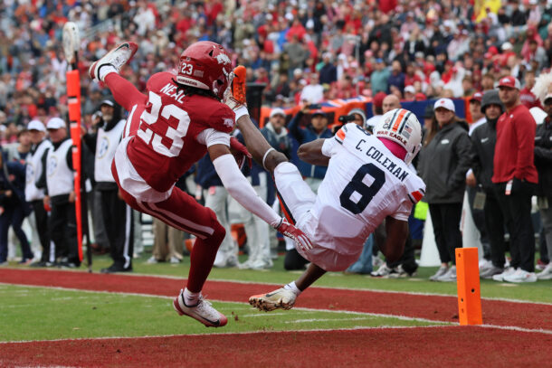 Auburn vs. Arkansas.