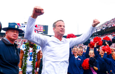 Ole Miss coach Lane Kiffin