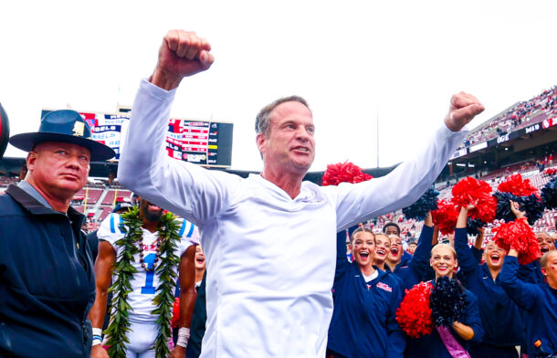 Ole Miss coach Lane Kiffin