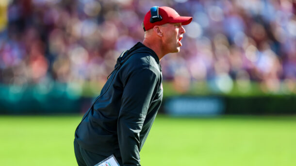 Alabama coach Kalen DeBoer.