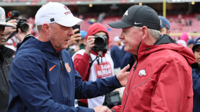 Hugh Freeze and Bobby Petrino.