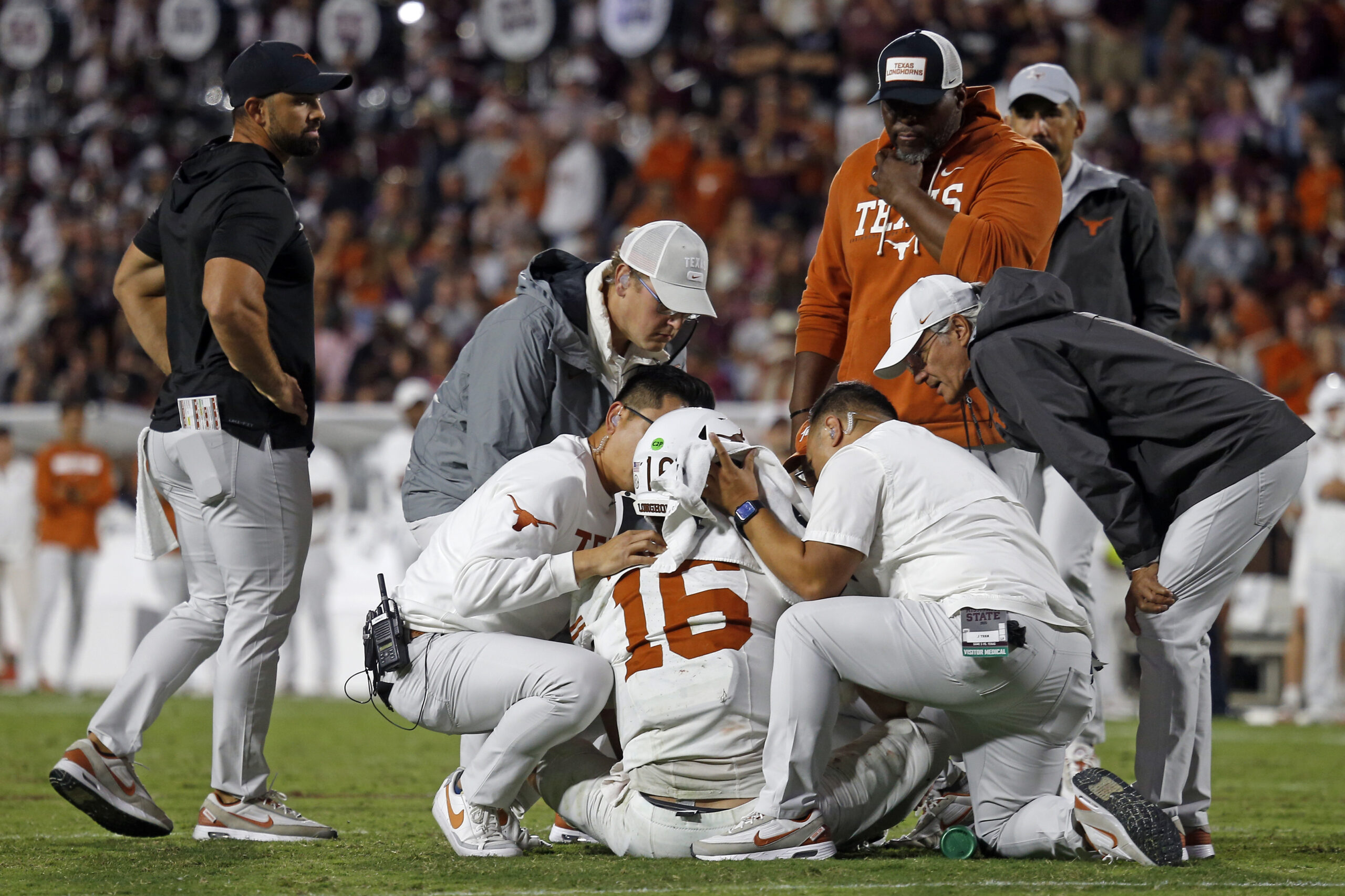 ESPN reporter gives update on Arch Manning ahead of Vanderbilt game