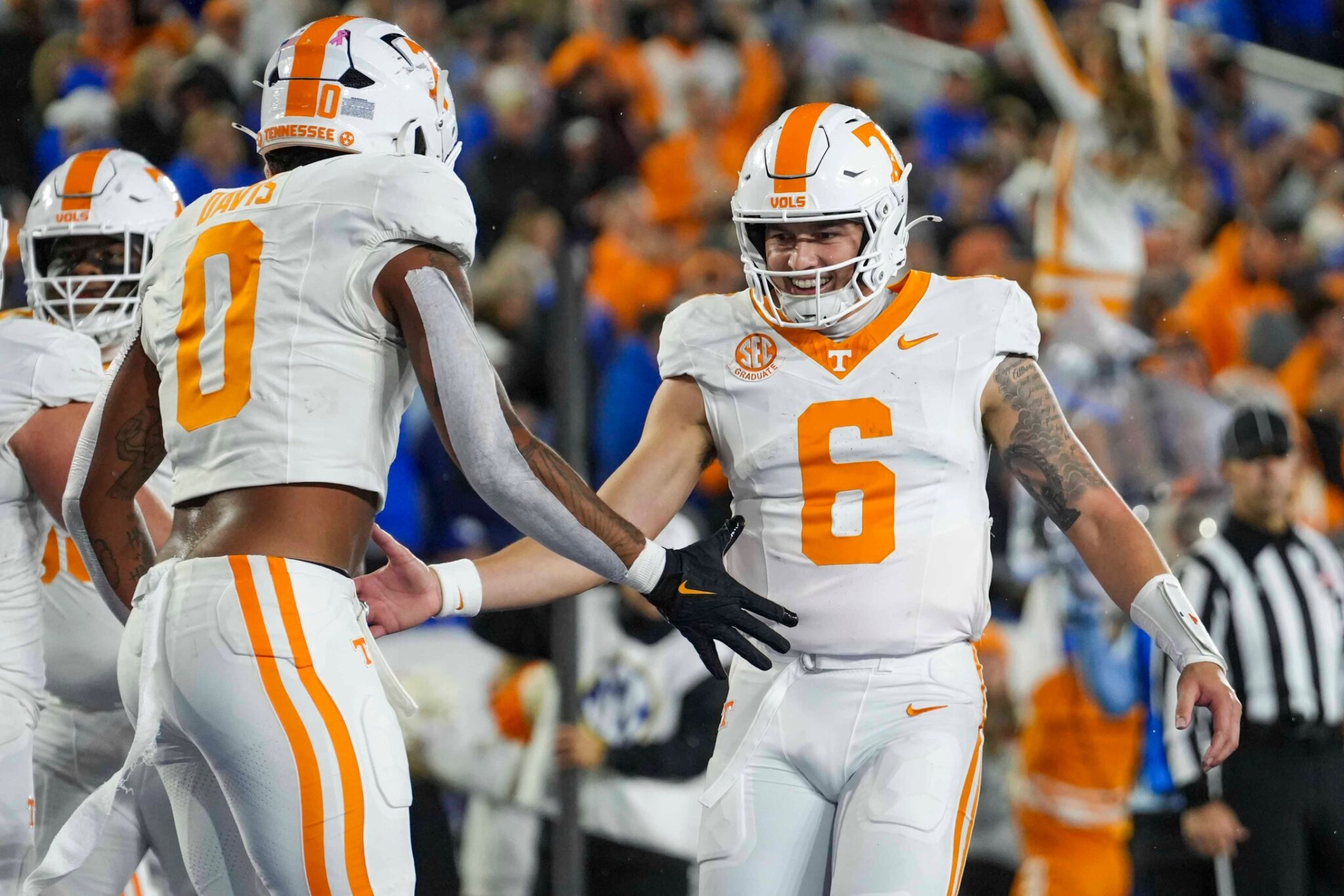 Rapid One Code Rapid Reaction: Joey Aguilar leads Tennessee to win over Kentucky ...