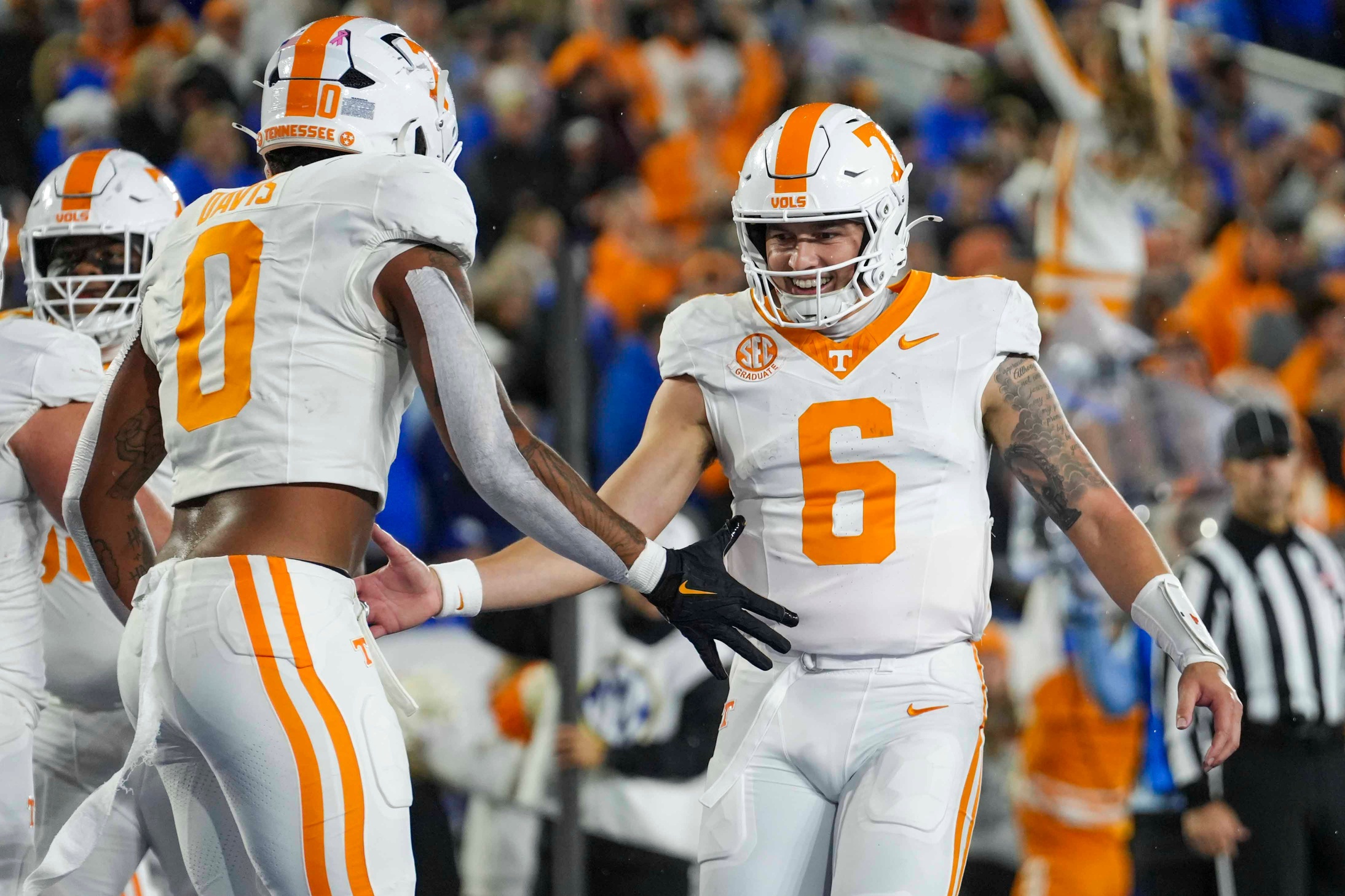 Rapid Reaction: Joey Aguilar leads Tennessee to win over Kentucky