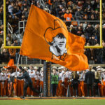 Oklahoma State football flag.