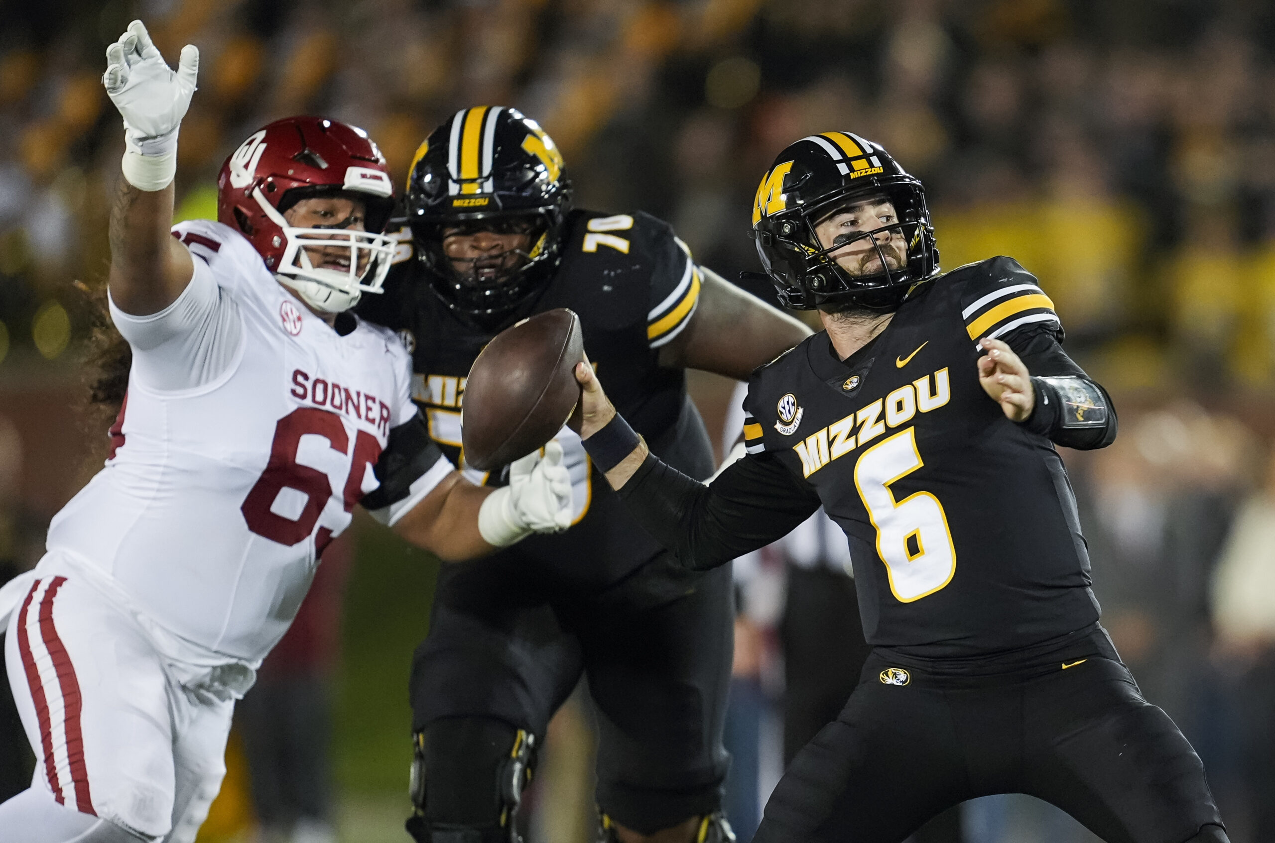 Rece Davis, Pete Thamel share predictions on Mizzou-Oklahoma showdown