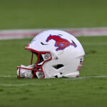 SMU helmet is shown.