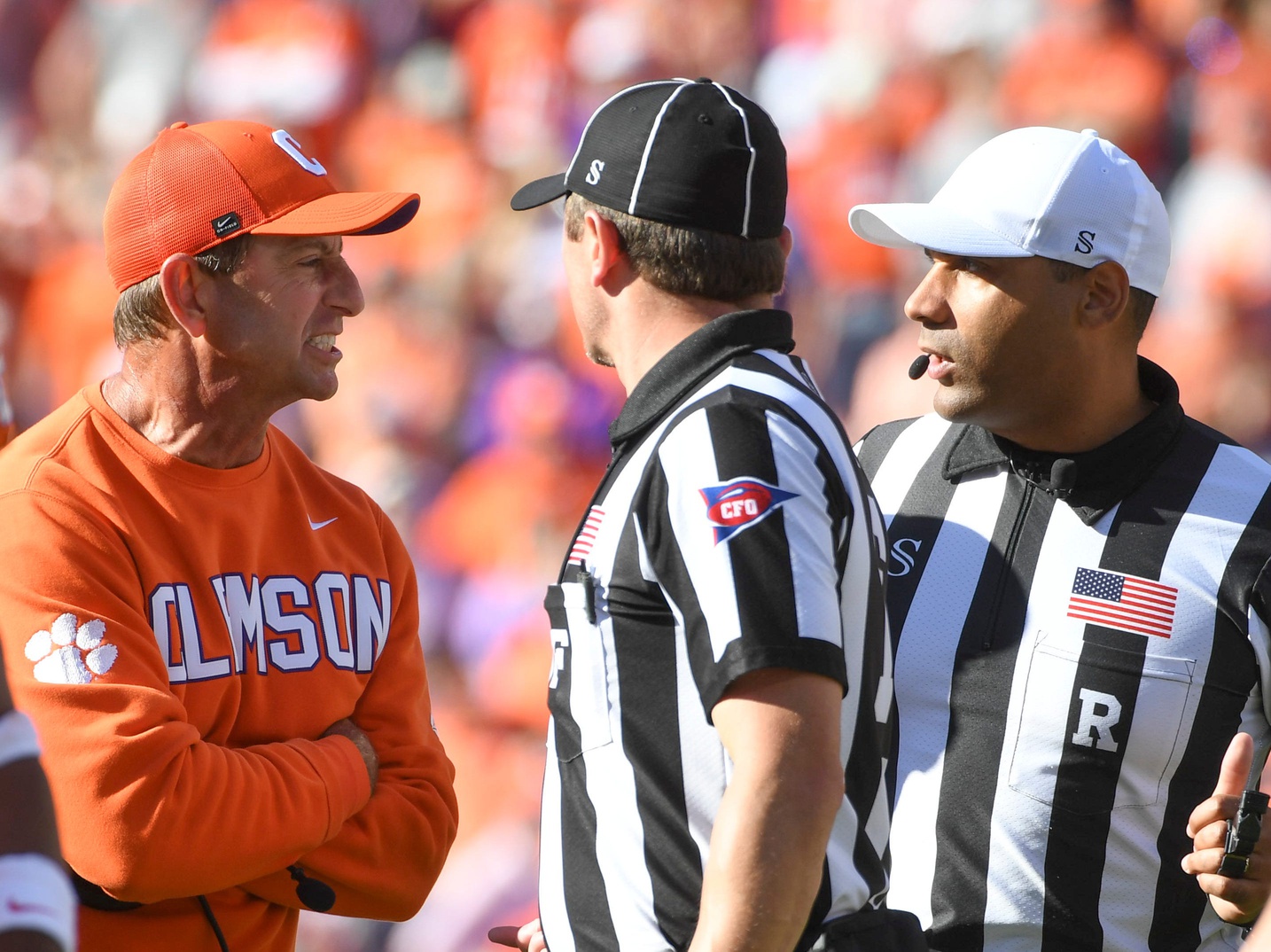 Dabo Swinney says late pass interference on Clemson was &lsquo;one of the worst calls I&rsquo;ve ever seen&rsquo;