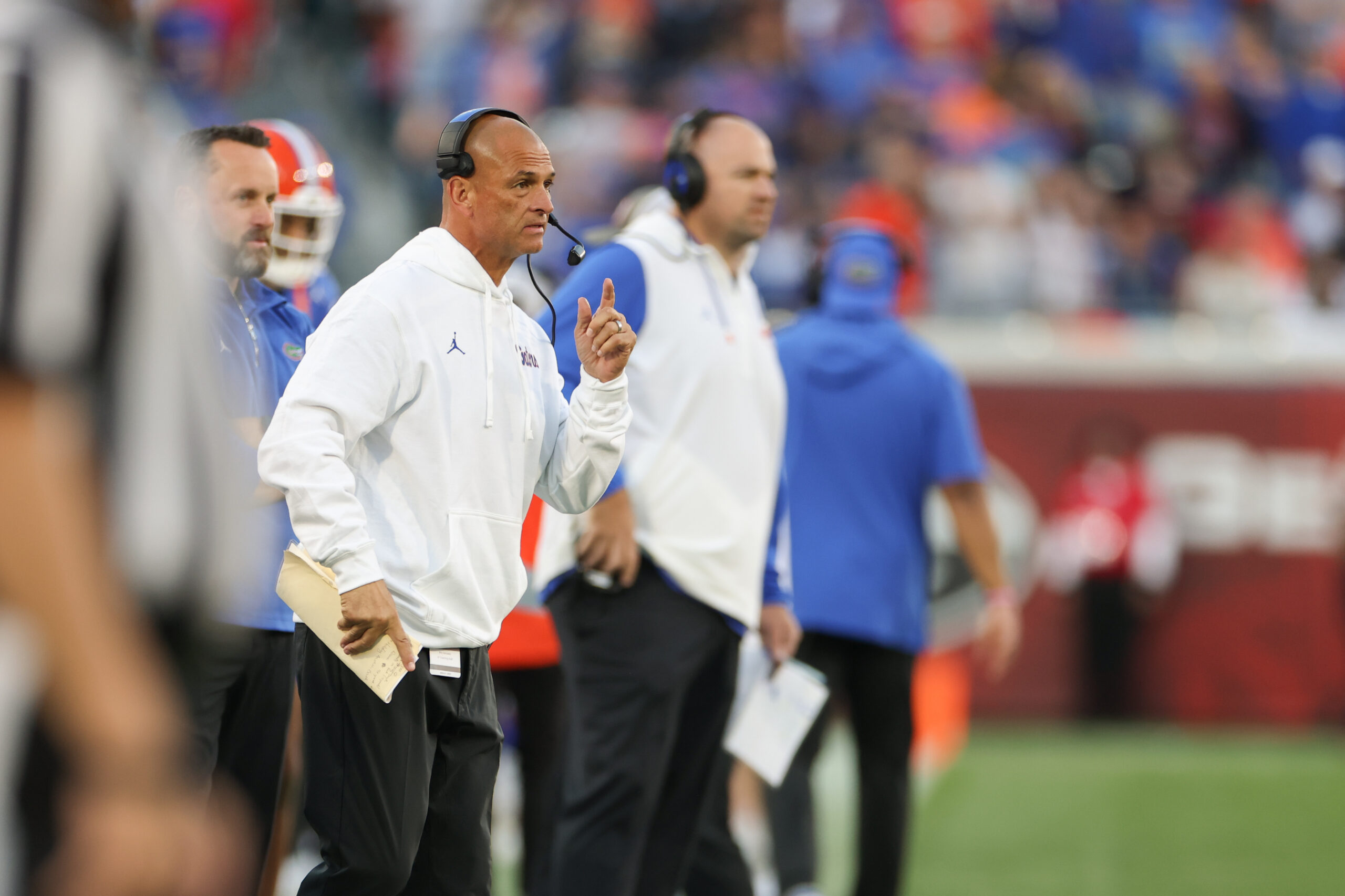 Billy Gonzales gives heartfelt &lsquo;thank you&rsquo; for opportunity to serve as Florida&rsquo;s interim coach