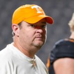 Josh Heupel's approval rating fell in a loss to Oklahoma.