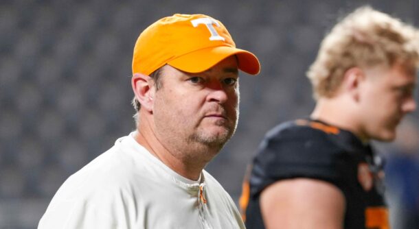 Josh Heupel's approval rating fell in a loss to Oklahoma.