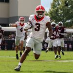Georgia RB Nate Frazier.
