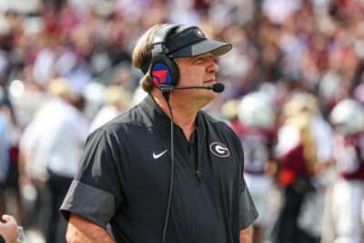Georgia coach Kirby Smart.