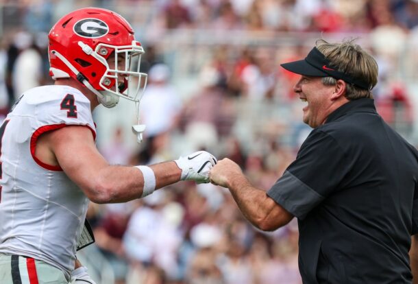 Georgia flexed its muscles on Saturday in Starkville.