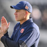 Auburn interim coach DJ Durkin.