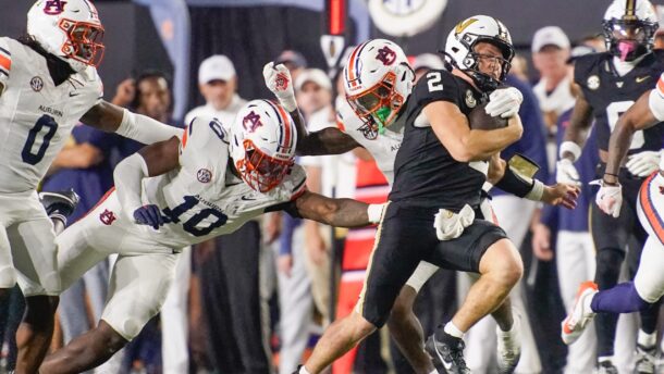Vanderbilt QB Diego Pavia.