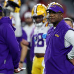 LSU interim head coach Frank Wilson.