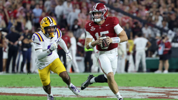 Alabama plays against LSU.