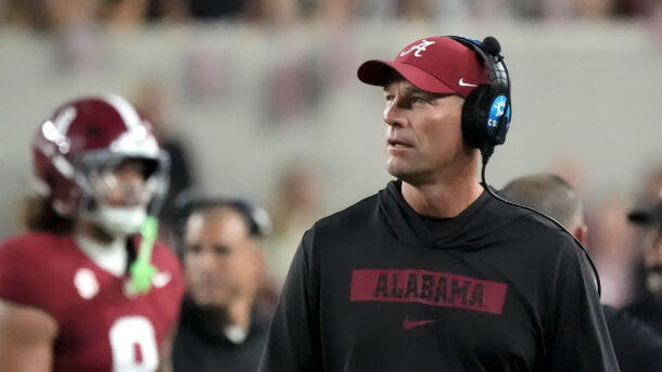 Alabama coach Kalen DeBoer