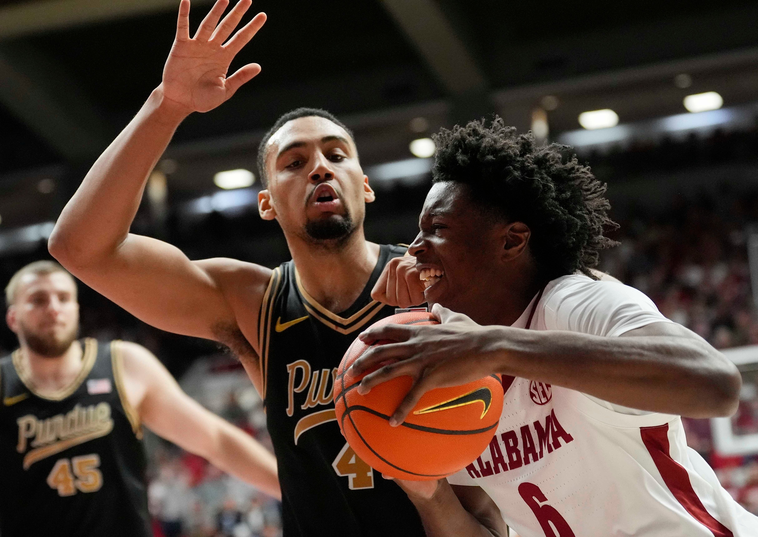 Alabama bullied inside by Boilermakers in 87-80 defeat Alabama bullied inside by Boilermakers in 87-80 defeat
