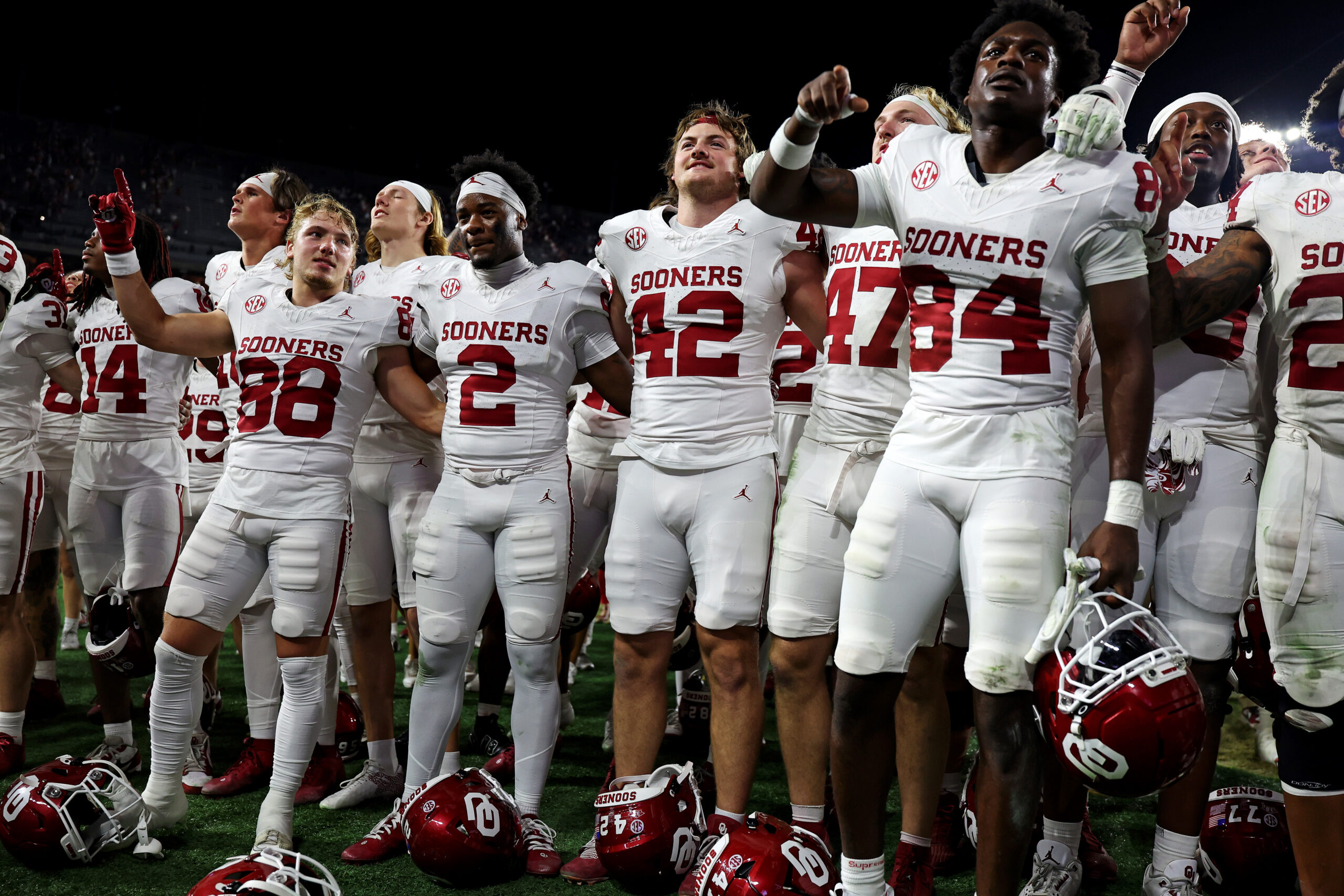Oklahoma&rsquo;s victory at Alabama registers lowest postgame win expectancy of Week 12