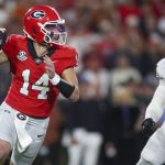 Georgia QB Gunner Stockton.