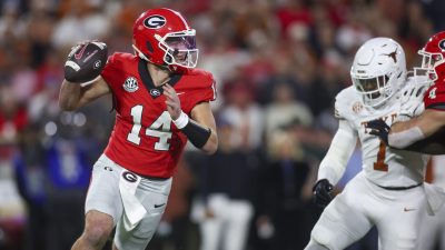Georgia QB Gunner Stockton.