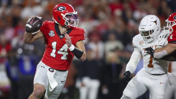 Georgia QB Gunner Stockton.
