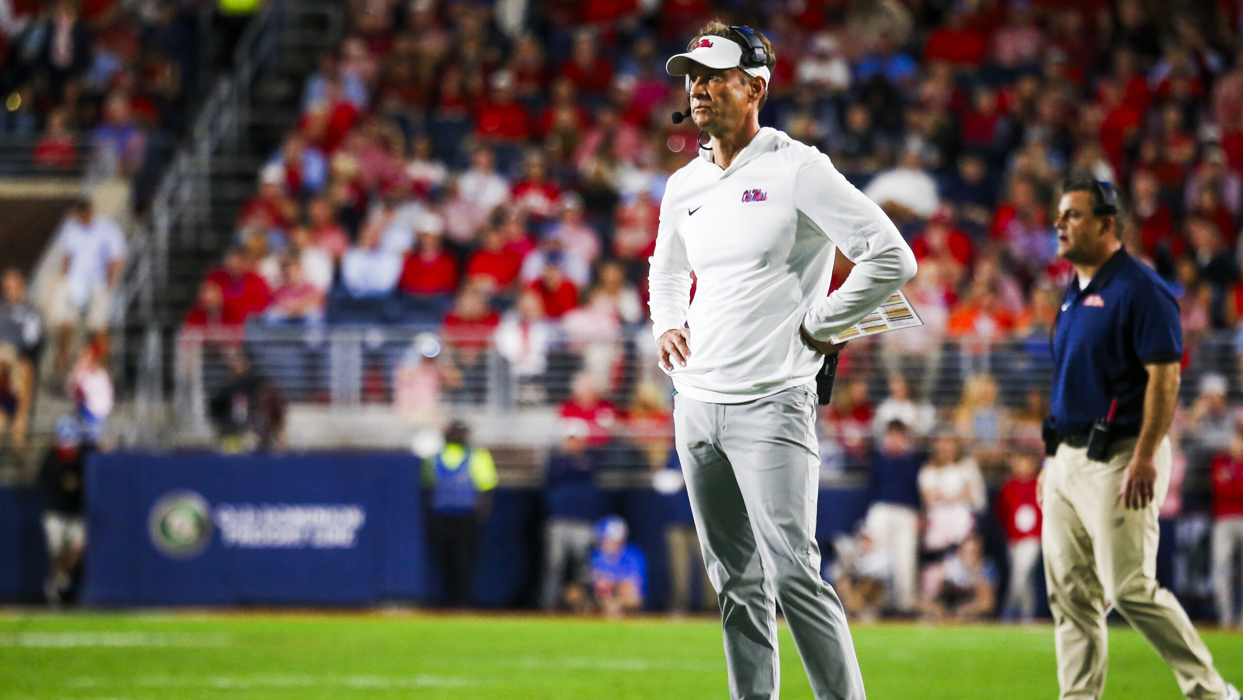 CFB broadcaster says Lane Kiffin&rsquo;s reputation would be &lsquo;tarnished forever&rsquo; if he leaves Ole Miss team in CFP