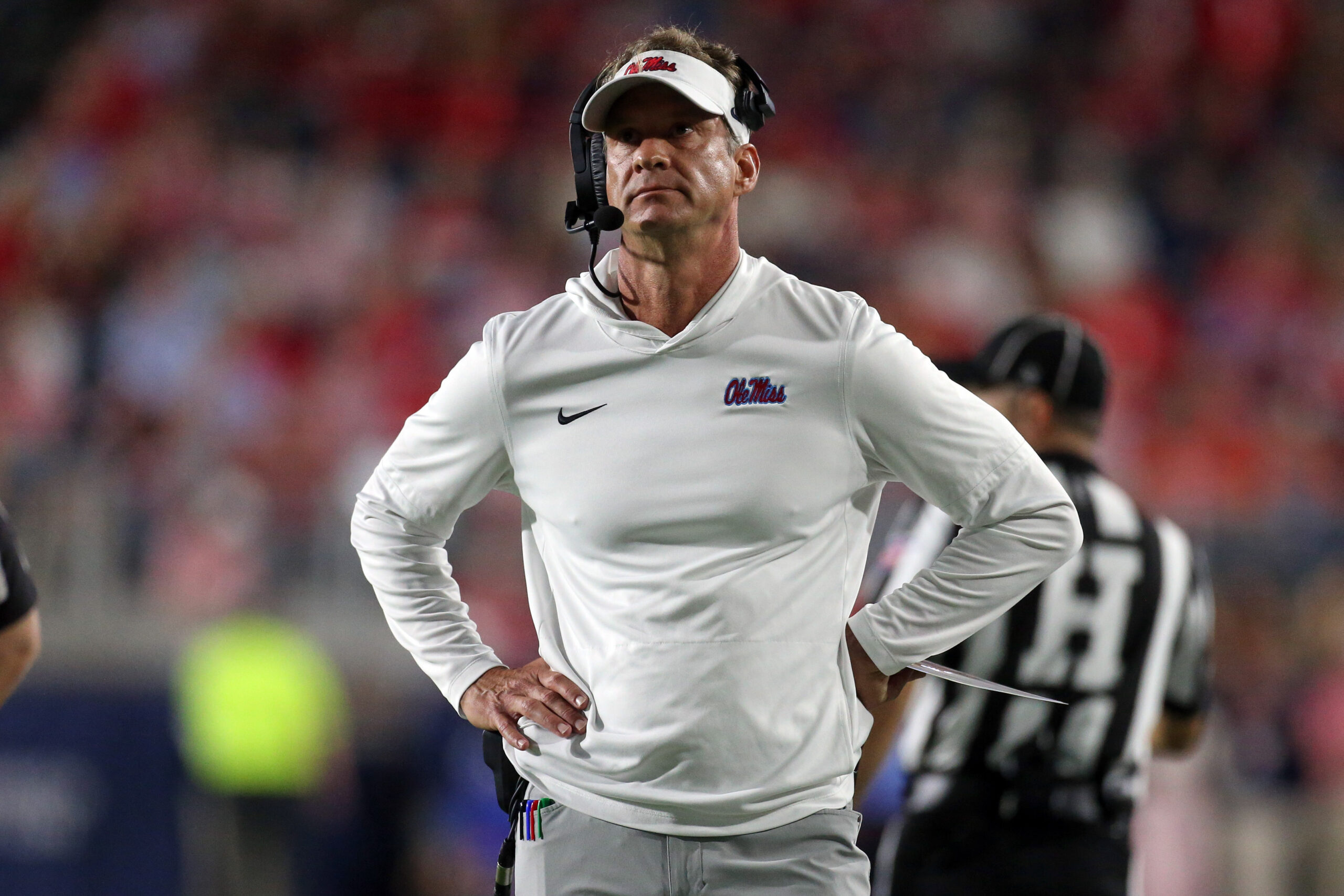 CFP committee chair says Lane Kiffin situation was not discussed in rankings meeting after Week 13