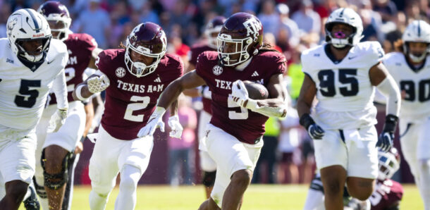 Texas A&M vs. Samford.