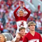 Alabama cheerleaders.