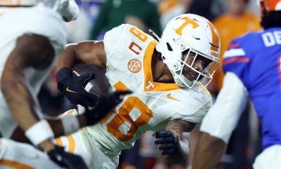 Tennessee running back DeSean Bishop
