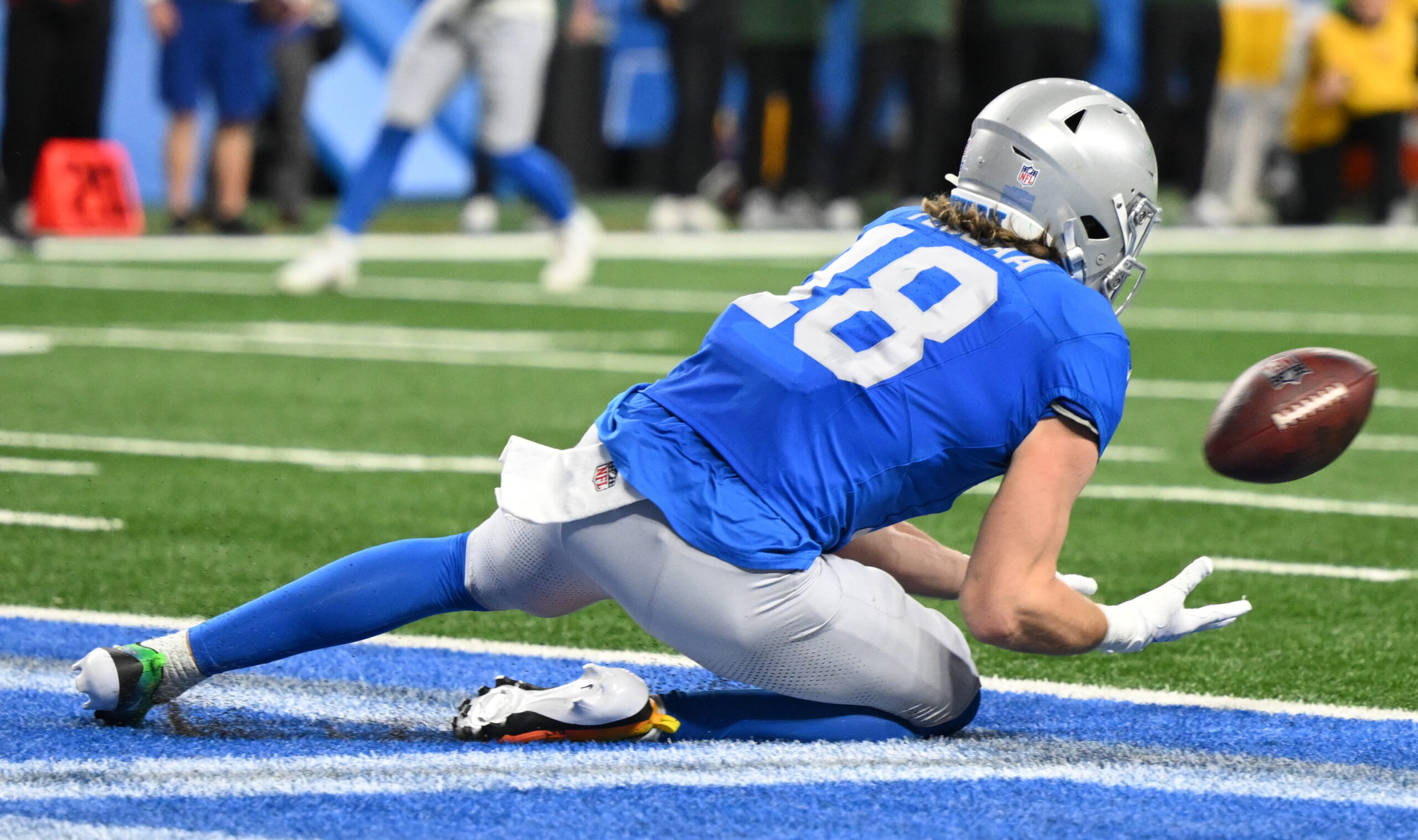 Hometown touchdown: Former Arkansas WR Isaac TeSlaa snags TD in Lions-Packers Thanksgiving game