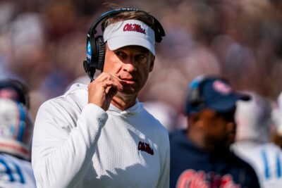 Ole Miss coach Lane Kiffin