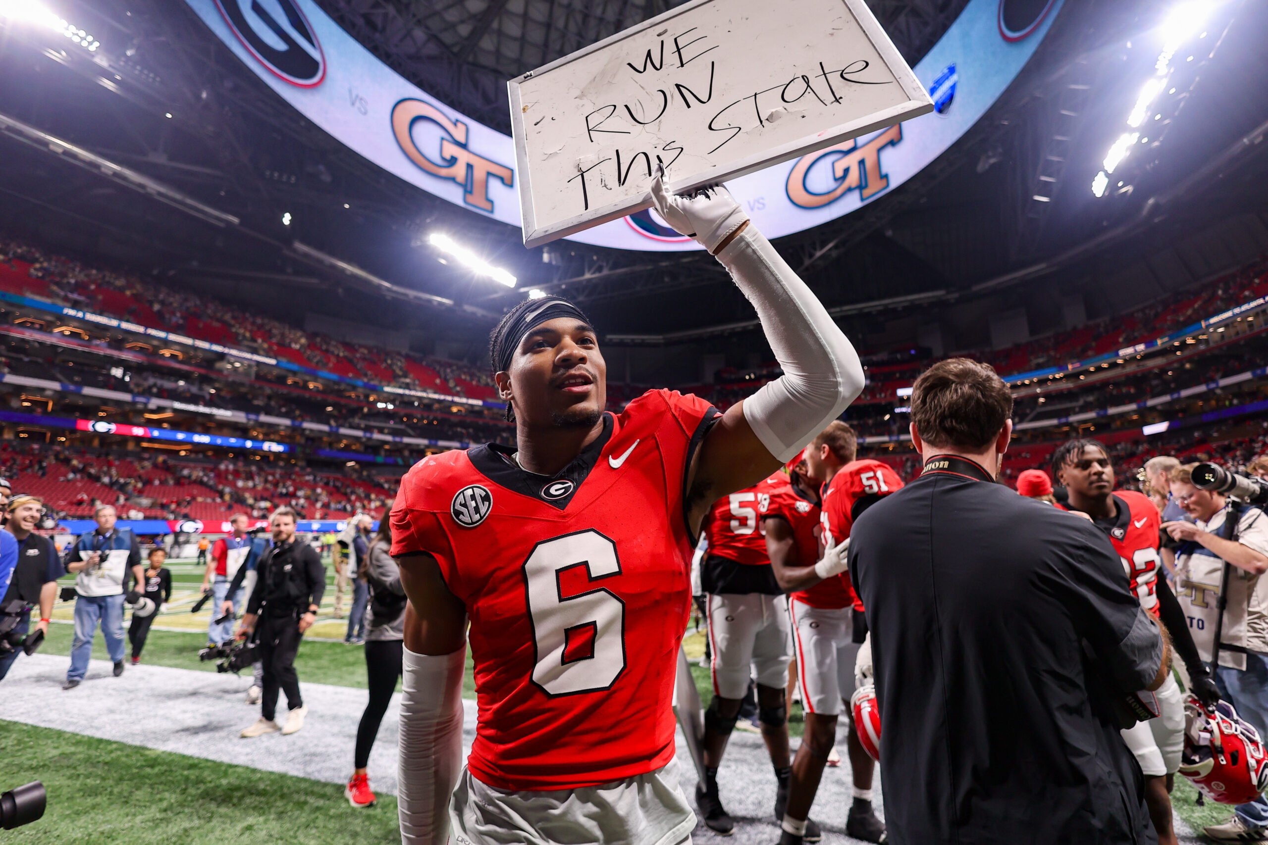 Georgia clinches spot in SEC Championship Game