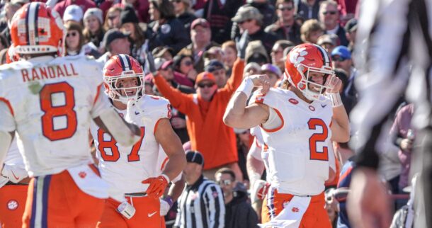 Clemson football vs. South Carolina.