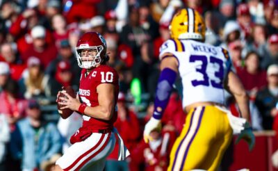 Oklahoma quarterback John Mateer