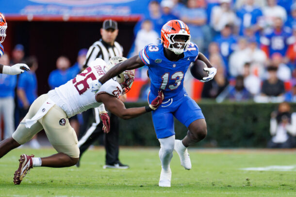 Florida running back Jadan Baugh