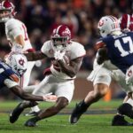 Alabama running back Jam Miller.