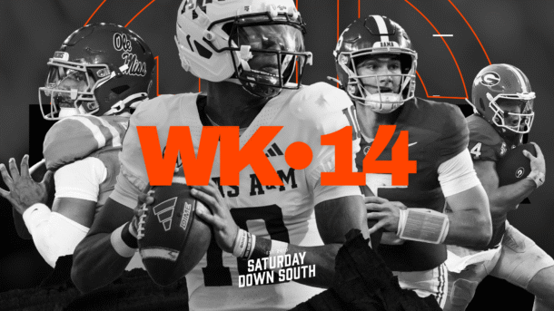 Previewing and predicting Week 14 SEC games.