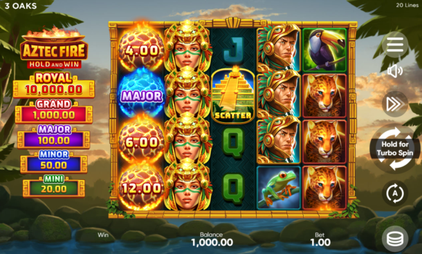 aztec fire online slots for real money