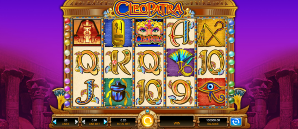 Cleopatra online slots for real money